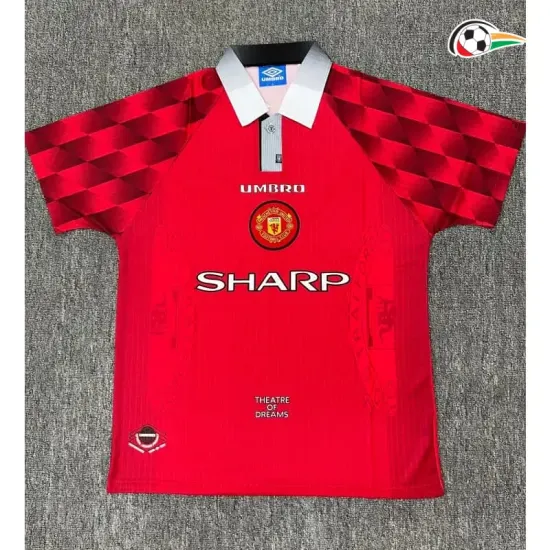Camisa Retrô Titular Manchester United 1996/1998 Vermelho
