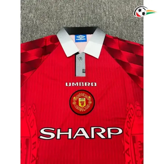 Camisa Retrô Titular Manchester United 1996/1998 Vermelho