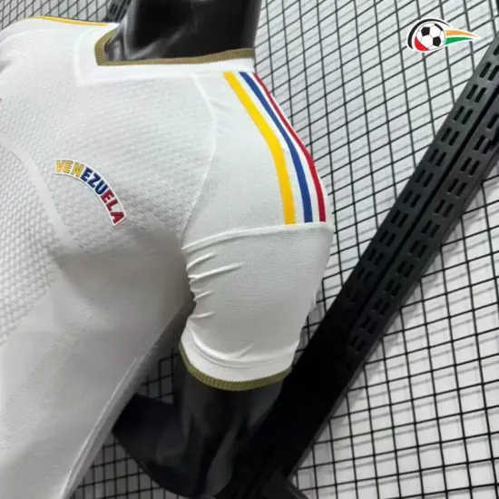 Camisa Reserva Versão Jogador Venezuela Copa do Mundo 2026 Branco