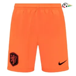 Shorts de Futebol Reserva Holanda Copa do Mundo 2026 Laranja