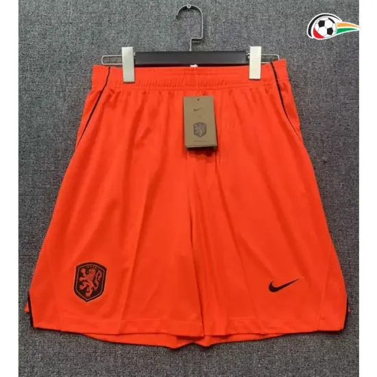 Shorts de Futebol Reserva Holanda Copa do Mundo 2026 Laranja