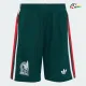 Shorts de Futebol Reserva México Copa do Mundo 2026 Verde