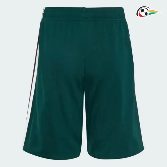 Shorts de Futebol Reserva México Copa do Mundo 2026 Verde