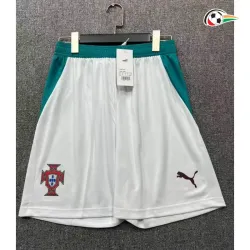 Shorts de Futebol Reserva Portugal Copa do Mundo 2026 Branco