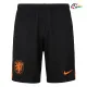 Shorts de Futebol Titular Holanda Copa do Mundo 2026 Preto
