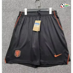 Shorts de Futebol Titular Holanda Copa do Mundo 2026 Preto