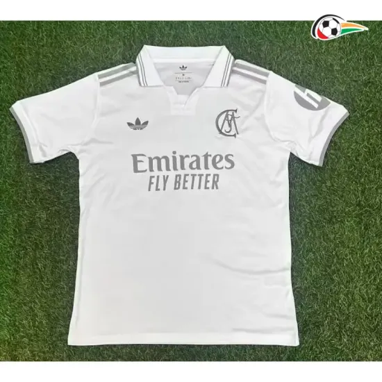 Camisa Real Madrid 125 Edição De Aniversário 2026/2027 Branco
