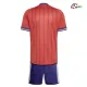 Camisa Reserva Infantil Escocia Copa do Mundo 2026 Rosa