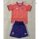 Camisa Reserva Infantil Escocia Copa do Mundo 2026 Rosa
