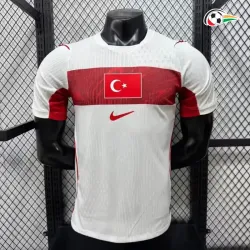 Camisa Reserva Versão Jogador Turquía Copa do Mundo 2026 Branco