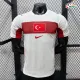 Camisa Reserva Versão Jogador Turquía Copa do Mundo 2026 Branco