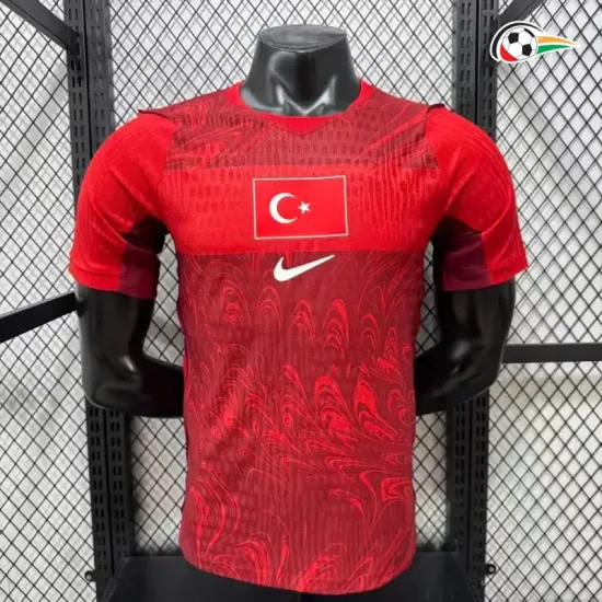 Camisa Titular Versão Jogador Turquía Copa do Mundo 2026 Vermelho