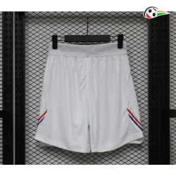 Shorts de Futebol Titular Versão Jogador Francia Copa do Mundo 2026 Branco