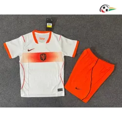 Camisa Reserva Infantil Holanda Copa do Mundo 2026 Branco