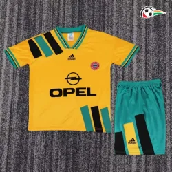 Camisa Retrô Reserva Infantil Bayern Munich 1993/95 Amarelo