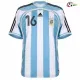 Camisa Retrô Titular Aimar 16 Argentina 2006 Azul/Branco