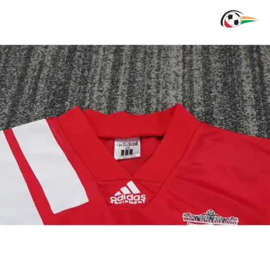 Camisa Retrô Titular Infantil Liverpool 1992/93 Vermelho