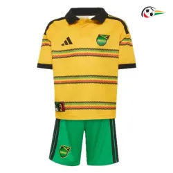 Camisa Titular Infantil Jamaica Copa do Mundo 2026 Amarelo