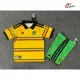 Camisa Titular Infantil Jamaica Copa do Mundo 2026 Amarelo