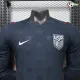 Camisa Reserva Versão Jogador EE.UU Copa do Mundo 2026 Preto Obsidiana Manga Longa