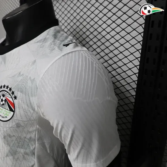 Camisa Reserva Versão Jogador Egipto Copa do Mundo 2026 Branco