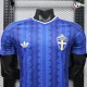 Camisa Reserva Versão Jogador Suecia Copa do Mundo 2026 Azul Escuro