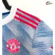 Camisa Retrô Reserva Versão Jogador Manchester United 2021/2022 Azul
