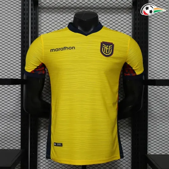 Camisa Titular Versão Jogador Ecuador Copa do Mundo 2026 Amarelo