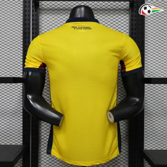 Camisa Titular Versão Jogador Ecuador Copa do Mundo 2026 Amarelo