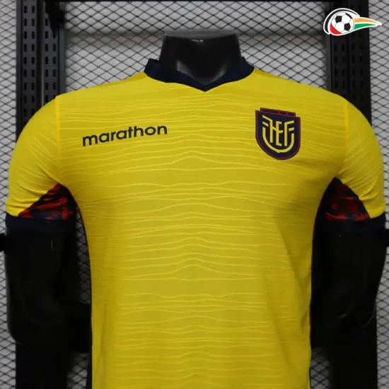 Camisa Titular Versão Jogador Ecuador Copa do Mundo 2026 Amarelo