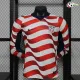 Camisa Titular Versão Jogador EE.UU Copa do Mundo 2026 Vermelho/Branco Manga Longa