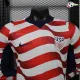 Camisa Titular Versão Jogador EE.UU Copa do Mundo 2026 Vermelho/Branco Manga Longa