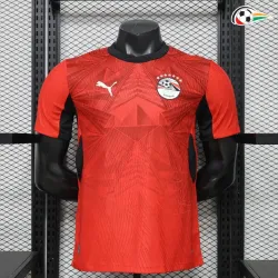 Camisa Titular Versão Jogador Egipto Copa do Mundo 2026 Vermelho