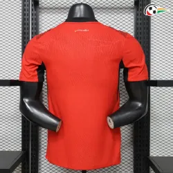 Camisa Titular Versão Jogador Egipto Copa do Mundo 2026 Vermelho