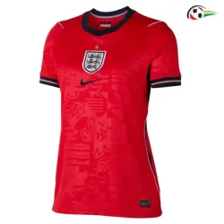Camisa Reserva Versão Feminina Inglaterra Copa do Mundo 2026 Vermelho