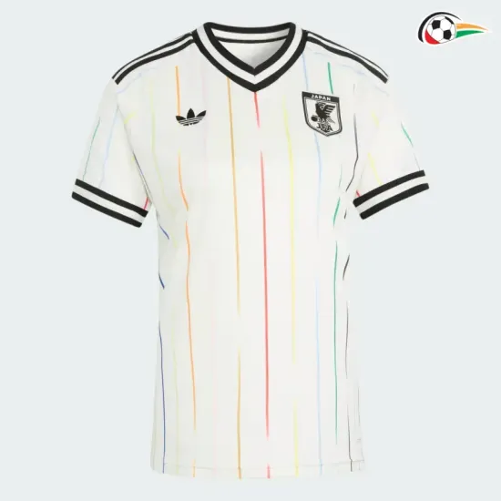 Camisa Reserva Versão Feminina Japón Copa do Mundo 2026 Branco