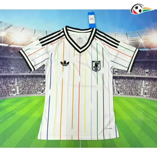 Camisa Reserva Versão Feminina Japón Copa do Mundo 2026 Branco