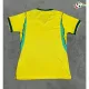 Camisa Titular Versão Feminina Brasil Copa do Mundo 2026 Amarelo