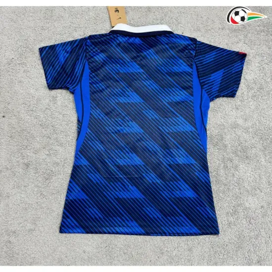 Camisa Titular Versão Feminina Francia Copa do Mundo 2026 Azul