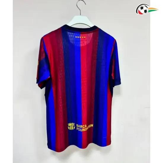Camisa Versão Jogador Barcelona 2026/2027 Vermelho/Azul