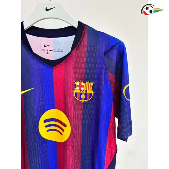 Camisa Versão Jogador Barcelona 2026/2027 Vermelho/Azul