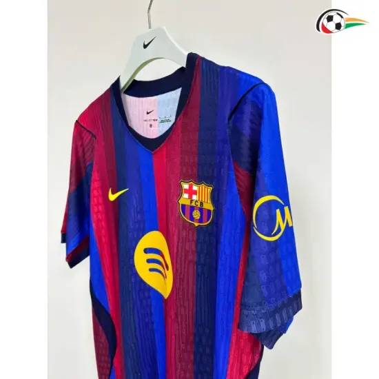 Camisa Versão Jogador Barcelona 2026/2027 Vermelho/Azul
