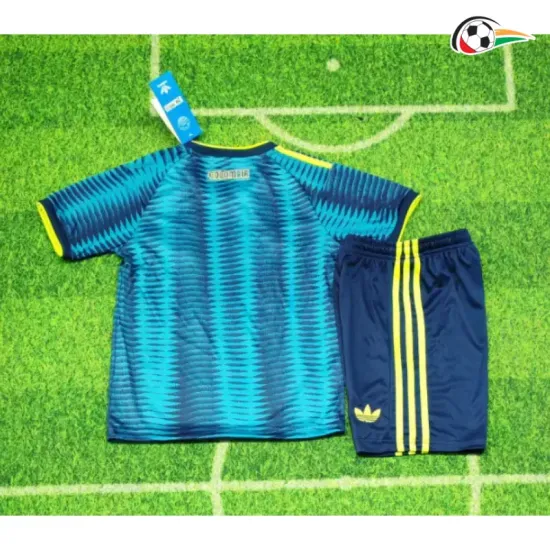 Camisa Reserva Infantil Colombia Copa do Mundo 2026 Azul