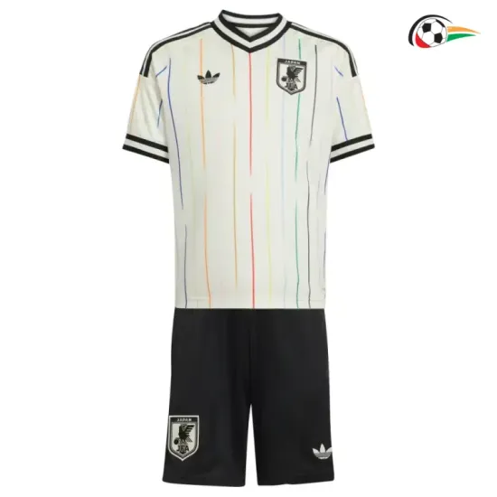Camisa Reserva Infantil Japón Copa do Mundo 2026 Branco