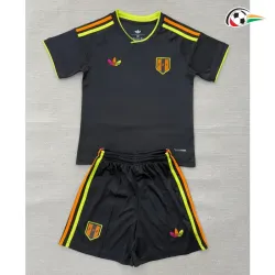 Camisa Reserva Infantil Perú Copa do Mundo 2026 Preto