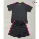 Camisa Reserva Infantil Perú Copa do Mundo 2026 Preto