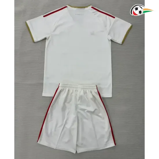 Camisa Reserva Infantil Venezuela Copa do Mundo 2026 Branco