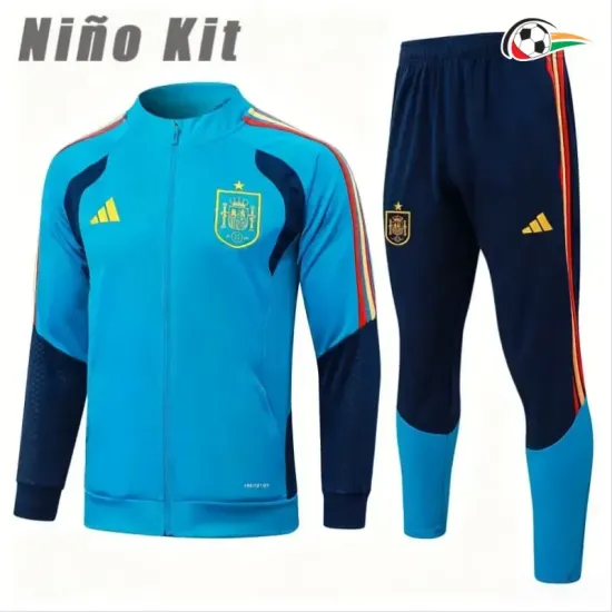 Conjunto esportivo do Infantil España 2026 Azul Royal