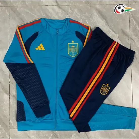 Conjunto esportivo do Infantil España 2026 Azul Royal