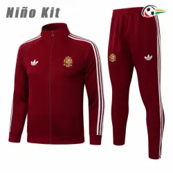 Conjunto esportivo do Infantil España 2026 Vermelho